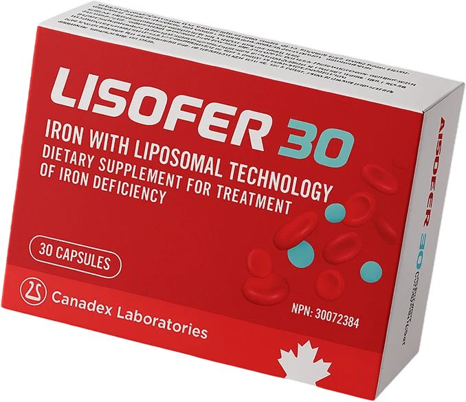 Lisofer 30 — iron with liposomal technology, 30 capsules